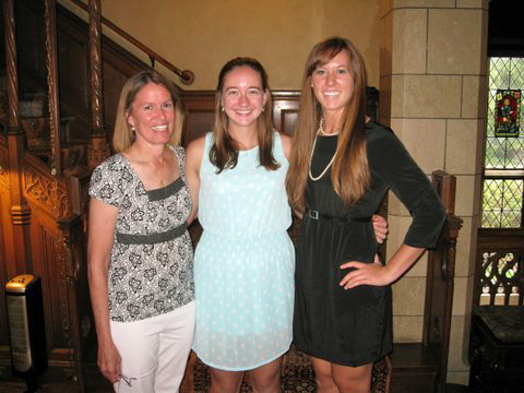 Marylou Witherspoon with Becky Lankford (2013) and Kylie Romeo (2012)